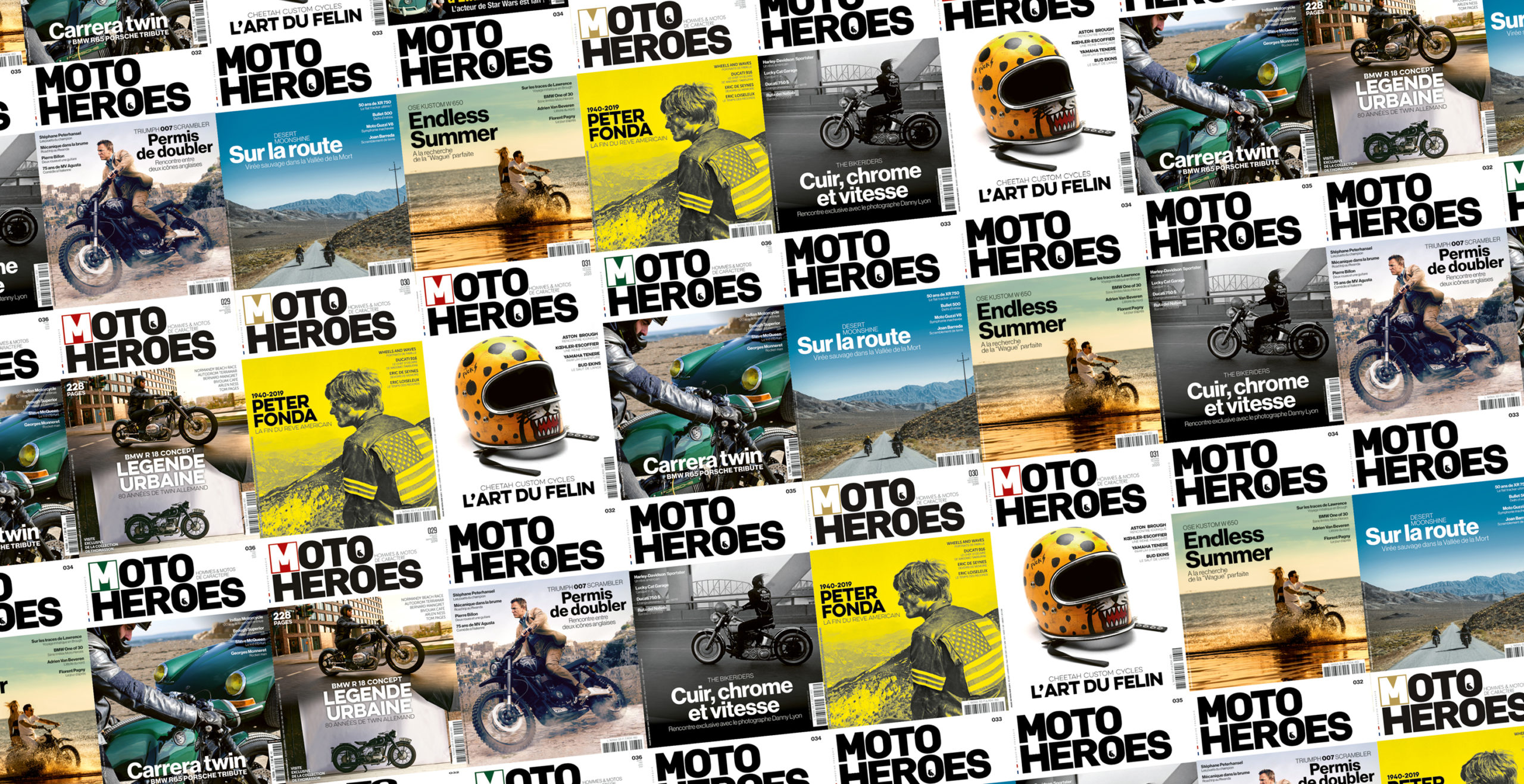3000px MOSAIQUE MOTO HEROES